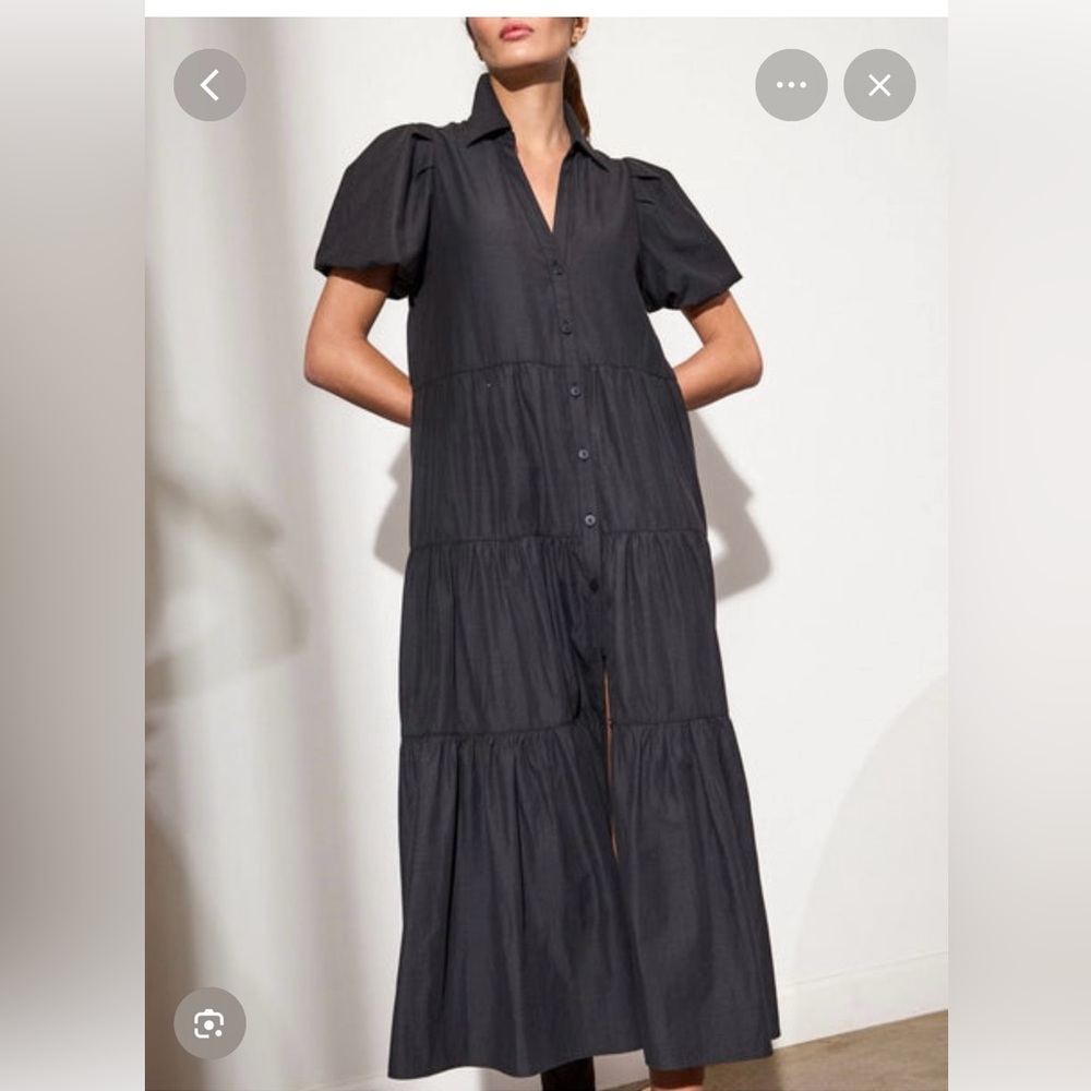 Brochu Walker Black Havana Maxi Dress
